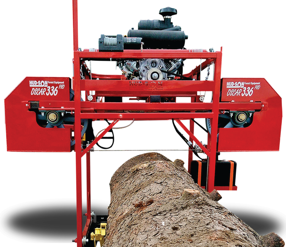 oscar 336 pro hud-son portable sawmill