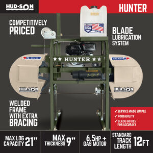Hudson Hunter Sawmill Product specs