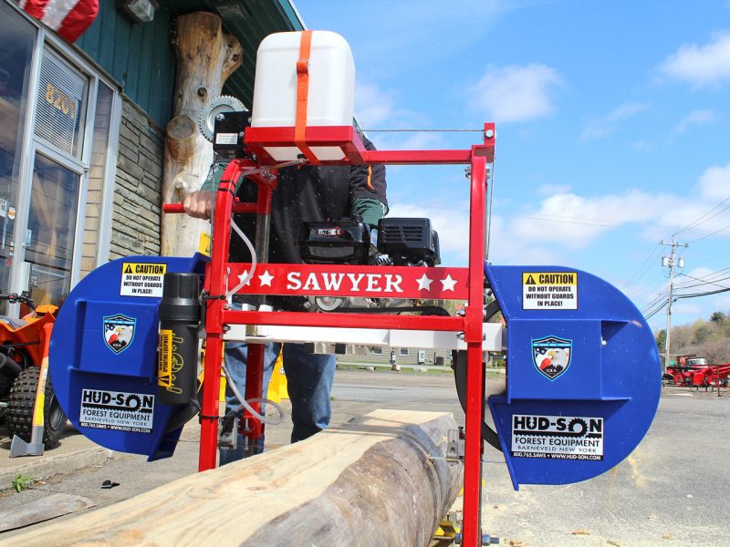 Hud-son sawyer portable saw mill