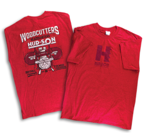 Hud-Son Woodcutters Headquarters Red Tshirt